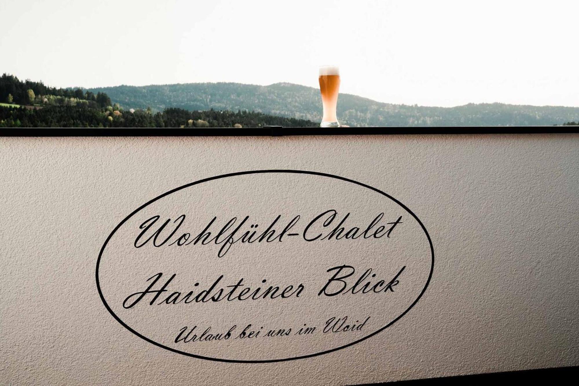 Wohlfuehl-Chalet Haidsteiner Blick Rimbach  Eksteriør billede