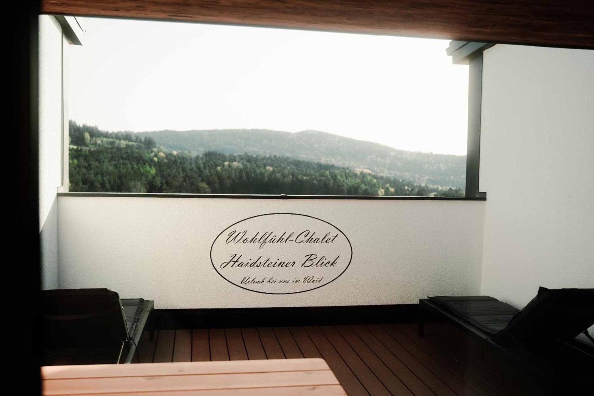 Wohlfuehl-Chalet Haidsteiner Blick Rimbach  Eksteriør billede